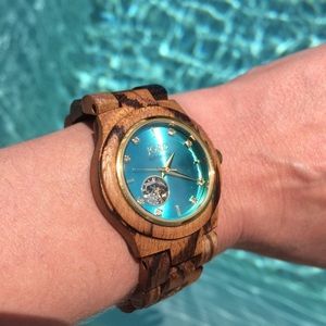 Wood watch by Jord